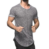 iSurvivor 2019 Men Casual Fashion Short Sleeved Summer T Shirts Tees Streetwear Male Slim Fit Large Size O Neck T Shirts Hombre