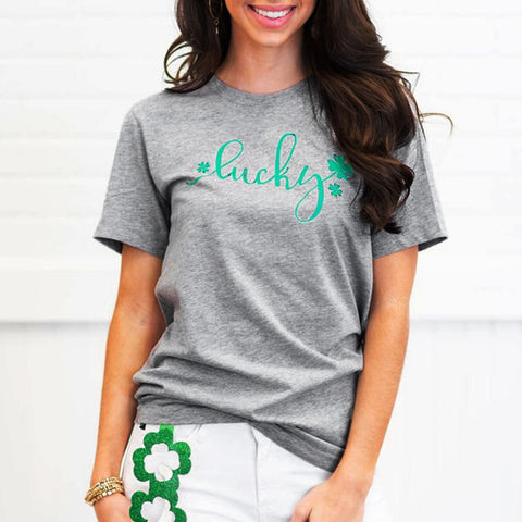 Women Casual St. Patrick's Day T-Shirt